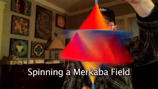 Sacred Geometry 201WC01 Spinning A Merkaba Field [upl. by Naujak]