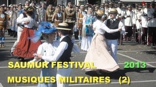 Saumur 2013 Parade Musiques Militaires 2 [upl. by Raleigh]