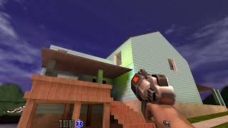 Quake 2Skyscraper SinglePlayer Modification [upl. by Ovatsug]