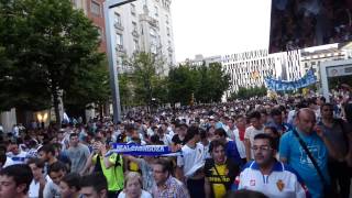 REAL ZARAGOZA MANIFESTACIÓN 17 JULIO 2014 [upl. by Eserahc]