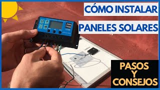 Instalar Sistema de ENERGIA SOLAR en Vivienda Ideal para Cortes de Luz [upl. by Netsud]