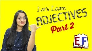 Learn Adjectives in 6 minutes Part 2 Predicative and Attributive Adjective [upl. by Naahs]