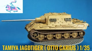 Tamiya  Jagdtiger 135  Otto Carius  Part 1  Building [upl. by Divaj]