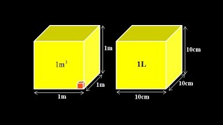 Volume conversions for physics liters cubic meters cubic centimeters milliliters  examples [upl. by Enidlarej]