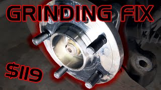 Wheel Hub and Bearing Replacement  Range Rover Sport or LR3 [upl. by Enoval]