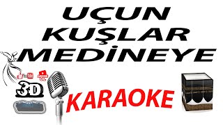 UÇUN KUŞLAR MEDİNEYE KARAOKE 3DTÜRKİYE KARAOKE [upl. by Ragnar345]