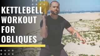 Kettlebell Workout for Obliques  Kettlebell Kings Workouts [upl. by Dnalon]