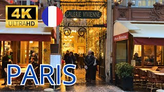 🧣 Paris France 🇫🇷  Walking Tour 4K 60FPS HDR  Christmas 2024 ▶143min  Full Walk Compilation [upl. by Ronaele]