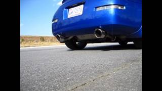 350Z Stock vs Borla True Dual Exhaust [upl. by Eenej732]