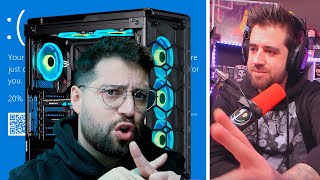 Los FALLOS del PC de AURONPLAY Y su nuevo PC [upl. by Trahurn530]