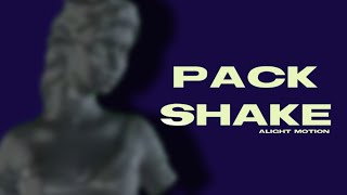 pack shakes [upl. by Hedda991]