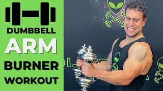 Arms Workout Burner Circuit with Adjustable Dumbbells  Biceps Triceps amp Forearms [upl. by Thury]