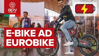 EBike le novità più interessanti viste ad Eurobike  GCN Italia in fiera [upl. by Aihsot518]