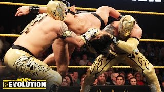 The Lucha Dragons vs The Vaudevillains – NXT Tag Team Championship Match NXT TakeOver R Evolution [upl. by Lrig]