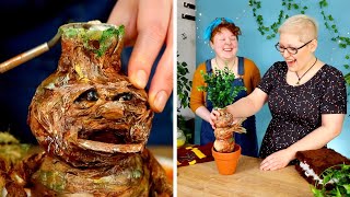 Incredible DIY Harry Potter Screaming Mandrake  Craft With Me [upl. by Armand]