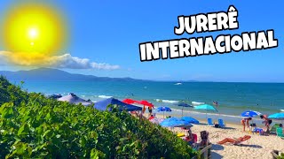 CONHECEMOS A PRAIA DE JURERÊ INTERNACIONAL [upl. by Ilyah]