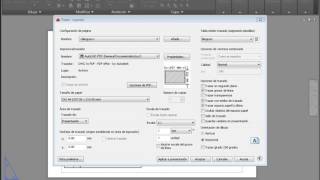 Cómo imprimir en A4 dibujo de AutoCAD [upl. by Swirsky]
