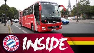 So siehts im FC Bayern Mannschaftsbus aus 🚌  Teil 1  Inside FC Bayern [upl. by Ayekehs]