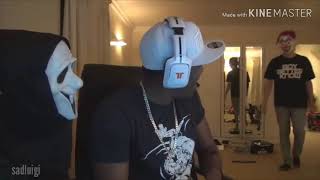 KSI getting scared compilation [upl. by Enram]