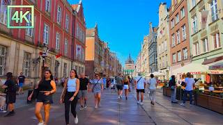 GDANSK 🇵🇱 OLD TOWN ARCHITECTURE 🏘️ Poland 4K HDR 60FPS  Gdańsk  Stare Miasto [upl. by Ahsenroc292]