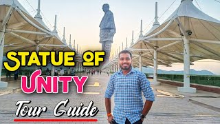 Statue Of Unity Gujrat  Statue of Unity Budget Tour Guide  SOU Statue Of Unity Best Hotels [upl. by Horsey]