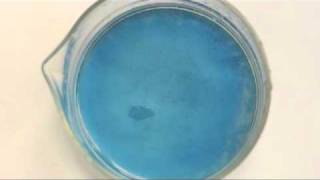 Nonstirred BriggsRauscher oscillating chemical reaction [upl. by Animas]