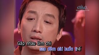 Karaoke Gặp Nhau Làm Chi  Trường Vũ Beat Chuẩn Tone Nam [upl. by Ecnahc594]