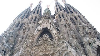 Sagrada Familia Barcelona Spain by Antoni Gaudí [upl. by Lainad]