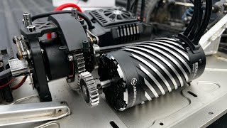 Losi 5iveT 20 electric conversion planing amp explaning motor Esc and lipo locations Part  2 [upl. by Grant]