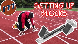 How To Set Up Starting Blocks [upl. by Marlo]