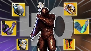 I Made a Build for EVERY TITAN EXOTIC in Destiny 2 [upl. by Orfurd138]