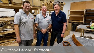 Classic Car Woodwork Magic From Restoration to Splendour  Tyrrells Classic Workshop [upl. by Razal13]