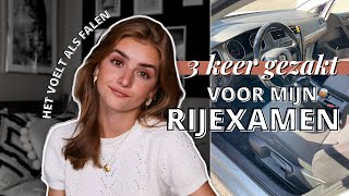 3x gezakt voor mijn rijexamen  R O S A L I E [upl. by Laetitia]