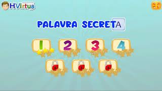 PALAVRA SECRETA GAMEPLAY  Vila Educativa [upl. by Eiduam]