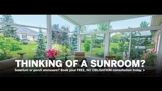 Three and Four Season Sunrooms in Ontario  Lifestyle Home Products [upl. by Heller]