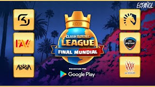 2019 Clash Royale League Final Mundial Español [upl. by Aneehs919]