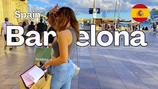 Fall in BARCELONA 🍂 walking city tour  SPAIN  4K HDR 60fps [upl. by Justinian602]