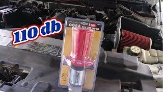 Oh Boy OOGA Horn Install Harbor Freight OOGA Horn [upl. by Asylla232]