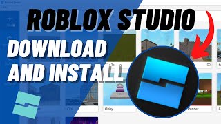 How to Download Roblox Studio on Windows 10 Install Roblox Studio on PC [upl. by Laenaj]