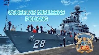 Corbetas misileras Pohang peruanos [upl. by Peer]