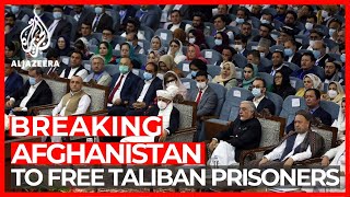 Afghan president agrees Taliban prisoner release [upl. by Tavie]