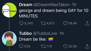 george and dream being GAY for 10 MINUTES 🏳️‍🌈 [upl. by Corvese]