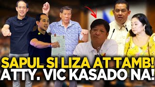 TINAAS NA ANG KAMAY LIZA TAMBA KABADO NA NAPAKA DAMI TAGA SUPORTA NI ATTY VIC [upl. by Hardie162]