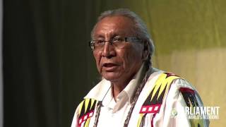 Lakota Leader Chief Arvol Lookinghorse Addresses 2015 Parliament [upl. by Ettegdirb60]