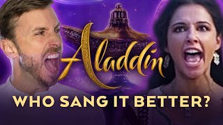 Speechless  Aladdin  Who Sang it Better Male Version [upl. by Ephrem]