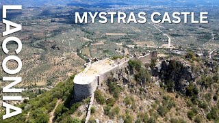 Mystras Castle – Laconia I Greece 4K [upl. by Mikah]