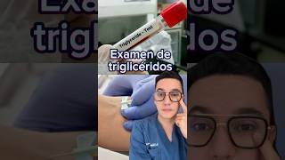 Examen de triglicéridos en sangre lo que debes saber  Dr William Guerrero medicina shorts [upl. by Carilyn]