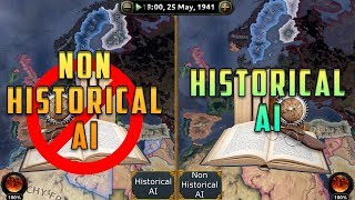 HOI4 Double Timelapse  Historical vs NonHistorical AI [upl. by Feldman158]