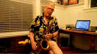 quotThe Martinquot Tenor saxophone Demo [upl. by Lusar]