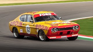 Ford Capri RS 2600 Group 2 Touring Car Accelerations Fly Bys amp V6 Sound [upl. by Von]